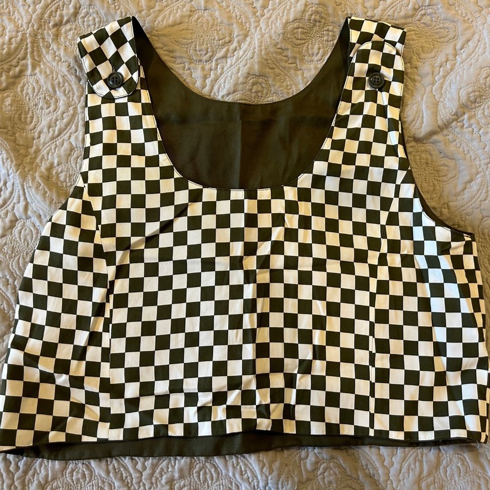 VETTA Reversible Cropped Tank